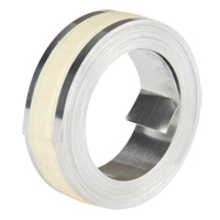 Ruban d'aluminium pour étiquetage en relief, 12,7 mm x 16', Aluminium OB688 | Duraquip Inc