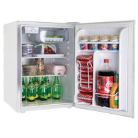Réfrigérateur compact, 25" h x 17-1/2" la x 19-3/10" p x Capacité de 2,6 pi. cu. OP814 | Duraquip Inc