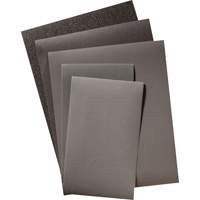Feuille de papier abrasif, 9" x 11", Grain 600, Oxyde d'aluminium VU276 | Duraquip Inc