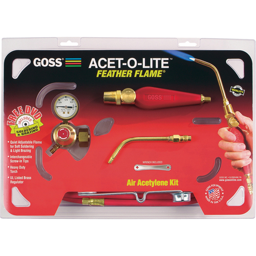 Air-Acetylene Feather Flame&reg; Torch Kits Duraquip Inc