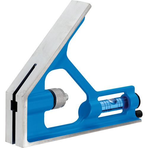&eacute;querre combin&eacute;e True Blue, 12" lo, 1/16" Graduations, Acier, Ordinaire Duraquip Inc