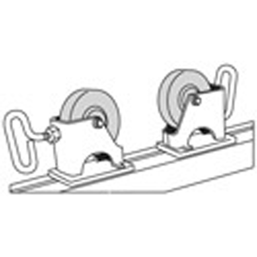 Adjust-A-Rolls&reg; Stand, 1000 lbs. Load Capacity, 36" Pipe Capacity Duraquip Inc