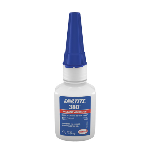 Adh&eacute;sif renforc&eacute; Black Max 380, Noir, Bouteille, 1 oz Duraquip Inc
