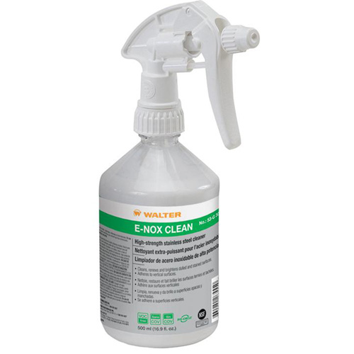E-Nox Clean Stainless Steel Cleaner, 500 ml, Trigger Bottle Duraquip Inc