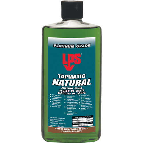 Liquides de coupe Natural de Tapmatic, 16 oz Duraquip Inc