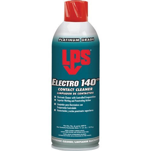 Nettoyant pour contacts Electro 140°, Canette a&eacute;rosol Duraquip Inc