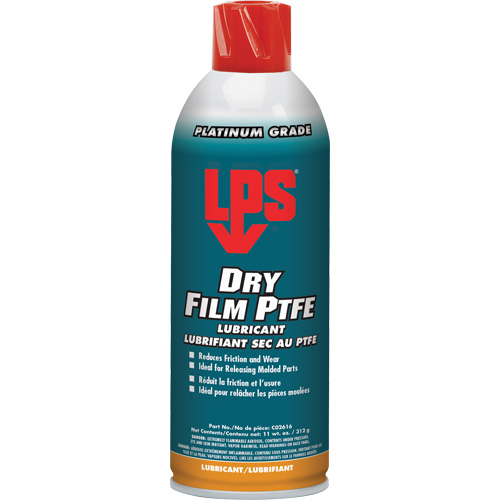 Lubrifiant sec au PTFE, Canette a&eacute;rosol, 16 oz Duraquip Inc