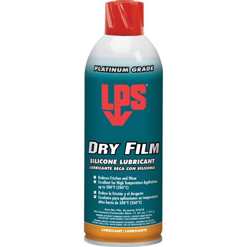 Dry Film Silicone Lubricant, Aerosol Can Duraquip Inc