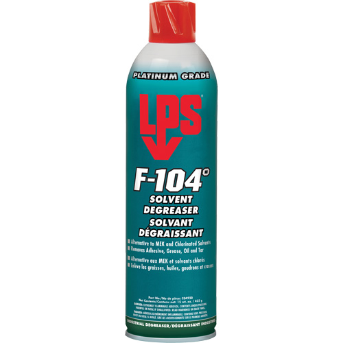 F-104° Degreaser, Aerosol Can Duraquip Inc