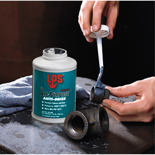 All-Purpose Anti-Seize, 1/2 lbs., Bottle, 1800°F (982°C) Max. Temp Duraquip Inc