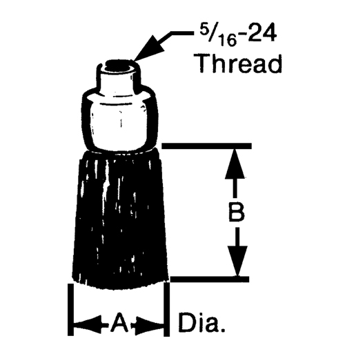 Brosses plates, rondes ou Roto Duraquip Inc