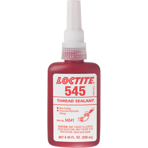 Scellant &agrave; filets 545 hydraulique/pneumatique, Bouteille, 250 ml, -54° C - 121° C/-65° F - 250° F Duraquip Inc