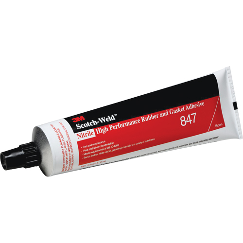 Rubber & Gasket Sealant, Tube, Brown Duraquip Inc