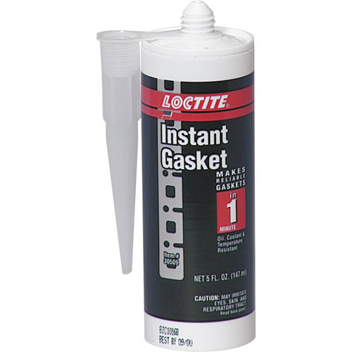 Scellant &agrave; joints Instant Gasket, Cartouche, Noir Duraquip Inc