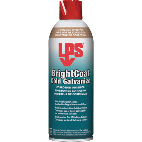 Bright Coat Cold Galvanised Corrosion Inhibitors, Aerosol Can Duraquip Inc