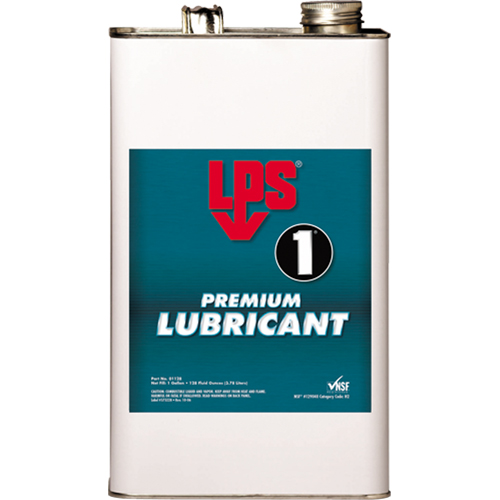 Lubrifiant sans graisse 1, Bidon rectangulaire Duraquip Inc