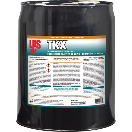 TKX All-Purpose Lubricant, Pail Duraquip Inc
