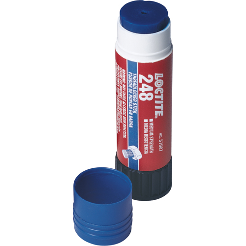 Quickstix Threadlocker 248 , Blue, Medium, 9 g, Stick Duraquip Inc