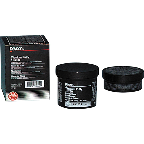 Titanium Putty, 1 lb., Tub Duraquip Inc