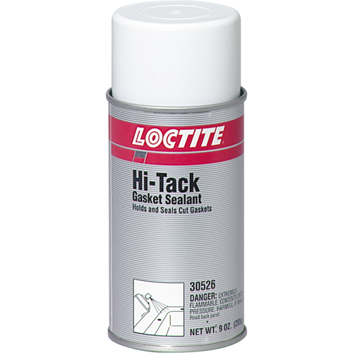 Hi-Tack Gasket Sealant, Aerosol Can, Red Duraquip Inc