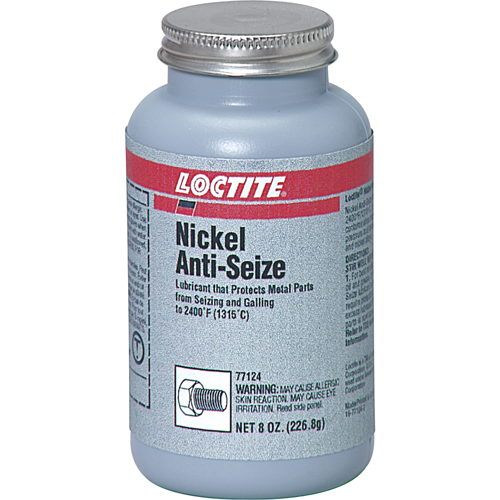 Nickel Grade Anti-Seize, Brush Top Can, 2400°F (1315°C) Max. Temp. Duraquip Inc