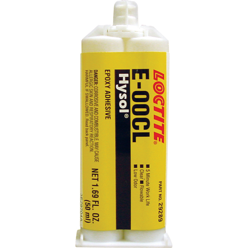 &eacute;poxyde Hysol E-00CL, Deux composants, Cartouche double, 97 g, Transparent Duraquip Inc