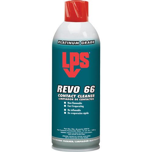 Nettoyant pour contacts Revo 66, Canette a&eacute;rosol Duraquip Inc