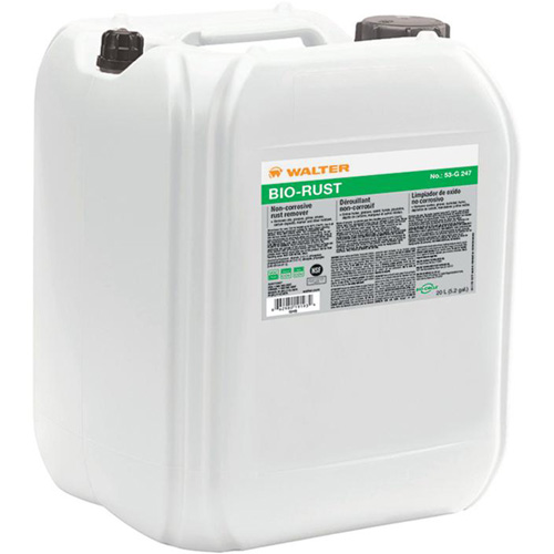 Bio-Rust Non-Corrosive Rust Remover, Pail Duraquip Inc
