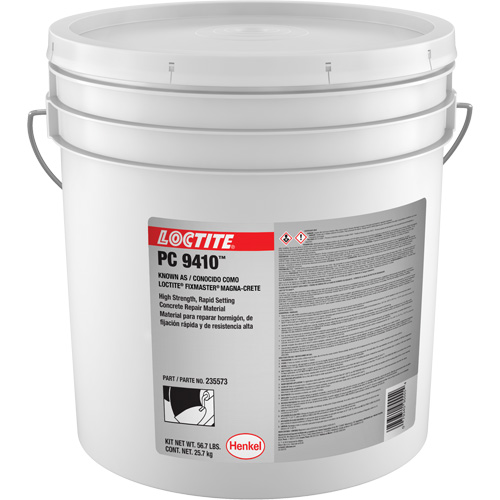 Produit de r&eacute;paration du b&eacute;ton Magna-Crete Fixmaster, Trousse, Gris Duraquip Inc