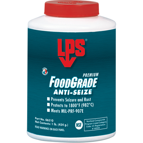 Food Grade Anti-Seize, 1 lb., Bottle Duraquip Inc