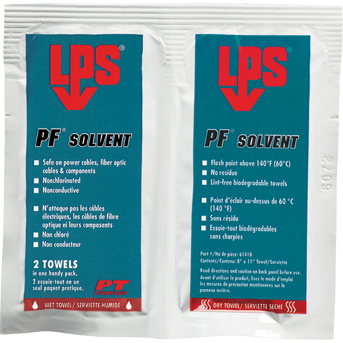 PF&reg; Solvent, Packets Duraquip Inc