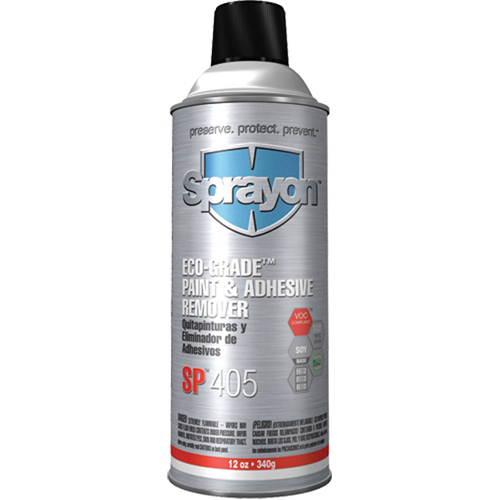 D&eacute;capant pour peinture et adh&eacute;sif &eacute;cologique SP405, 12 oz, Canette a&eacute;rosol Duraquip Inc