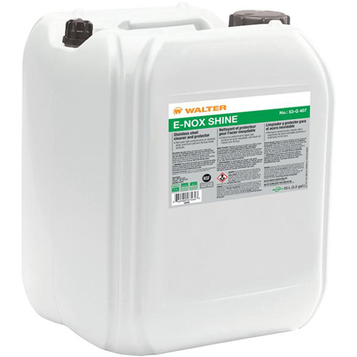 Nettoyant et protecteur de surface en acier inoxydable E-Nox Shine, 20 L, Seau Duraquip Inc
