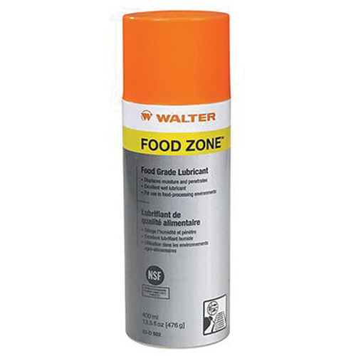 Lubrifiant alimentaire tout usage FOOD ZONE, Canette a&eacute;rosol Duraquip Inc