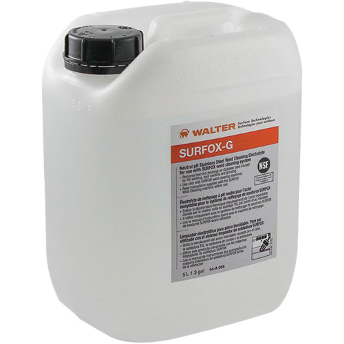 SURFOX-G Weld Cleaner, Bottle Duraquip Inc