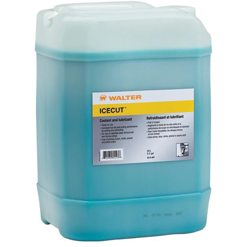 Refroidissant et lubrifiant pr&ecirc;t &agrave; lemploi ICECUT, 20 L Duraquip Inc