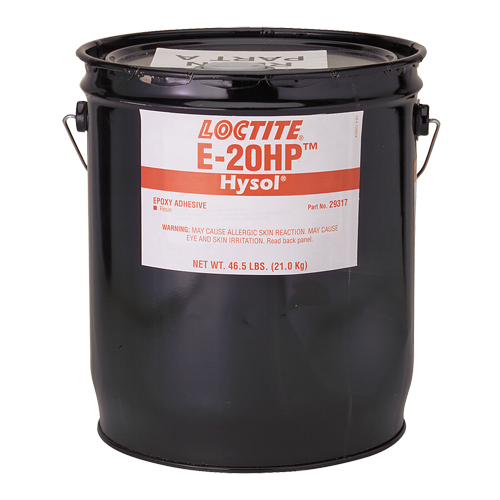 E-20P Fast Setting Structural Adhesives , 5 gal., Pail, Two-Part, White Duraquip Inc