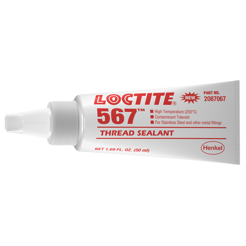 Scellant &agrave; filet haute temp&eacute;rature 567, Tube, 50 ml,  Duraquip Inc
