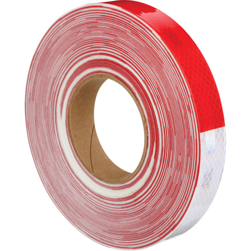 Ruban de masquage Diamond Grade de 3M, 1" la x 150' lo, Rouge & blanc Duraquip Inc