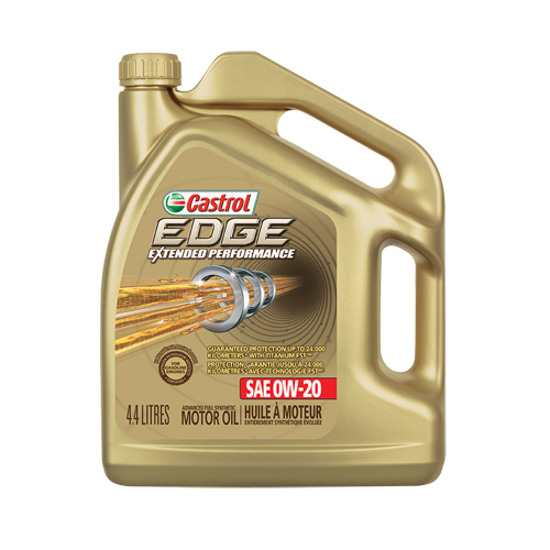 Huile &agrave; moteur 0W20 EP EDGE, 4,4 L, Cruche Duraquip Inc