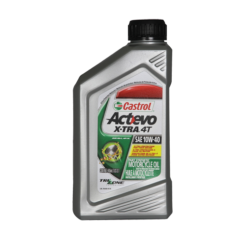 ACTEVO&reg; 4T 10W40 Motorcycle Oil, 946 ml, Bottle Duraquip Inc