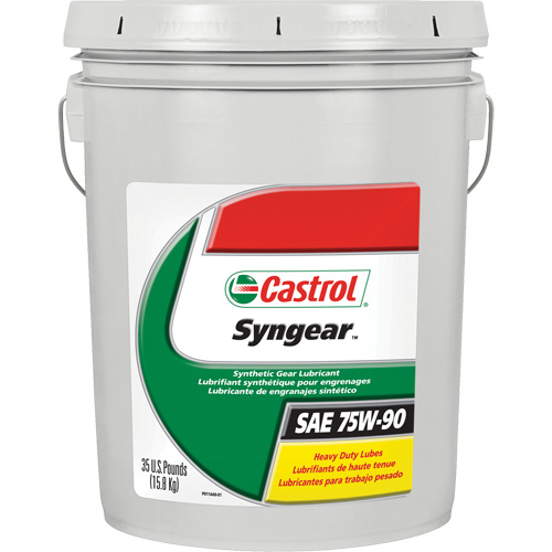 Syngear 3750 75W90 Gear Lubricant, Pail Duraquip Inc