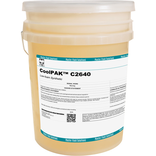 CoolPAK Low-Foam Synthetic, Pail Duraquip Inc