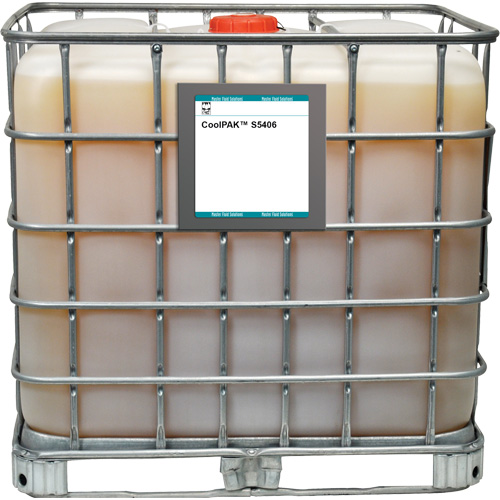 Huile pour le travail des m&eacute;taux semi-synth&eacute;tique pour gros travaux CoolPAK, R&eacute;servoir GRV Duraquip Inc