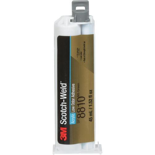Adh&eacute;sif &agrave; faible odeur Scotch-Weld, Deux composants, Cartouche double, 45 ml, Vert Duraquip Inc
