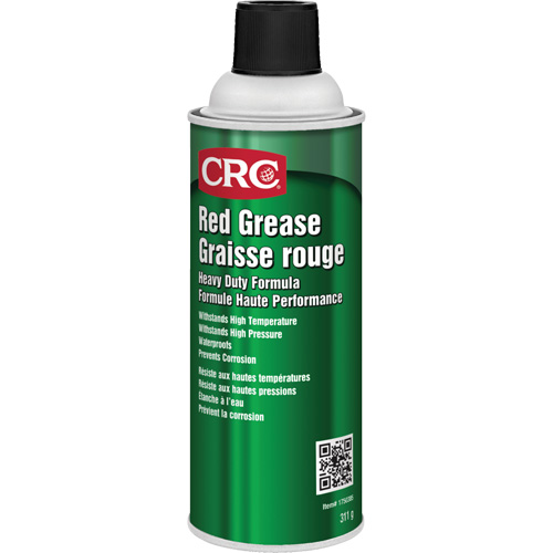 Red Grease, 297 g, Aerosol Can Duraquip Inc