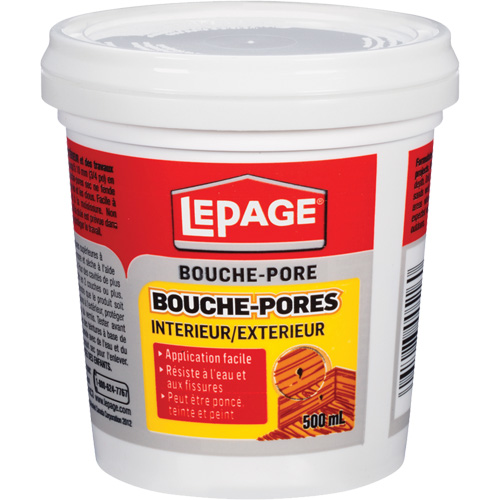 Interior and Exterior Wood Filler, 500 ml Duraquip Inc