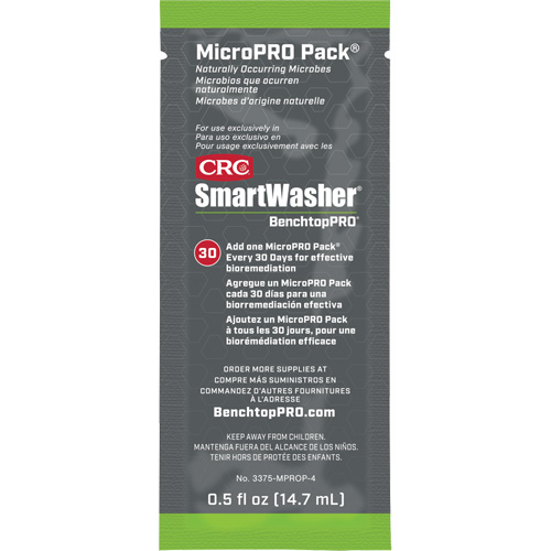 MicroPro Pack&reg; Microbial Cleaning Agent, 0.5 oz., Packet Duraquip Inc