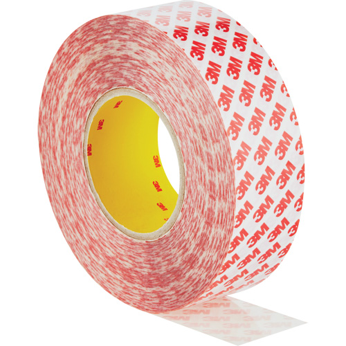Ruban adh&eacute;sif double face, Polyester, 50 mm (1,96") la x 50 m (164') lo, 8 mils &eacute;pais Duraquip Inc