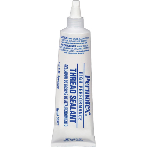Scellant pour filetage haute performances, Tube, 250 ml, -54° C - 149° C/-65° F - 300° F Duraquip Inc